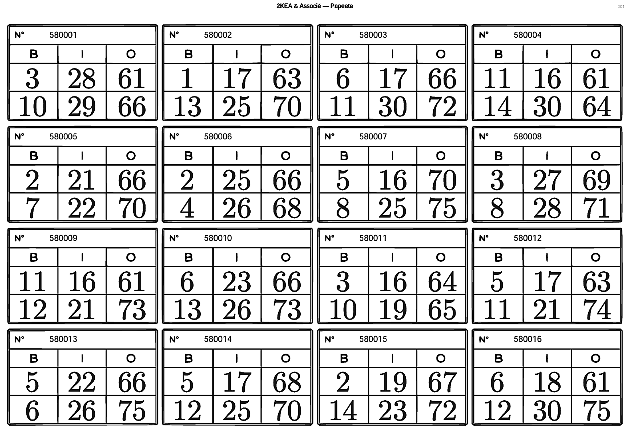 BIO 6 boules